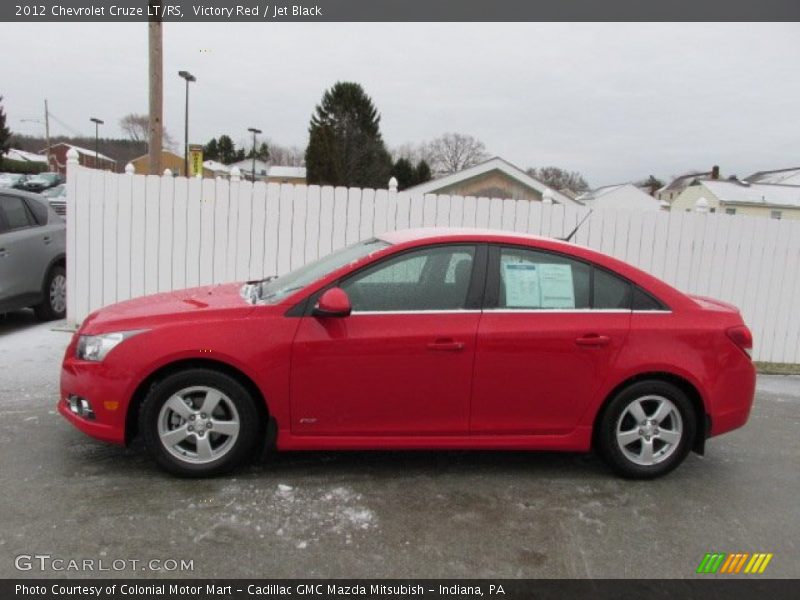 Victory Red / Jet Black 2012 Chevrolet Cruze LT/RS