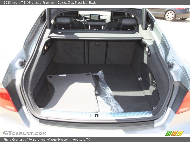 Quartz Gray Metallic / Black 2013 Audi A7 3.0T quattro Premium