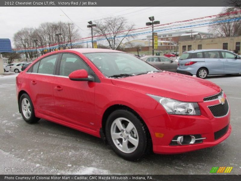 Victory Red / Jet Black 2012 Chevrolet Cruze LT/RS