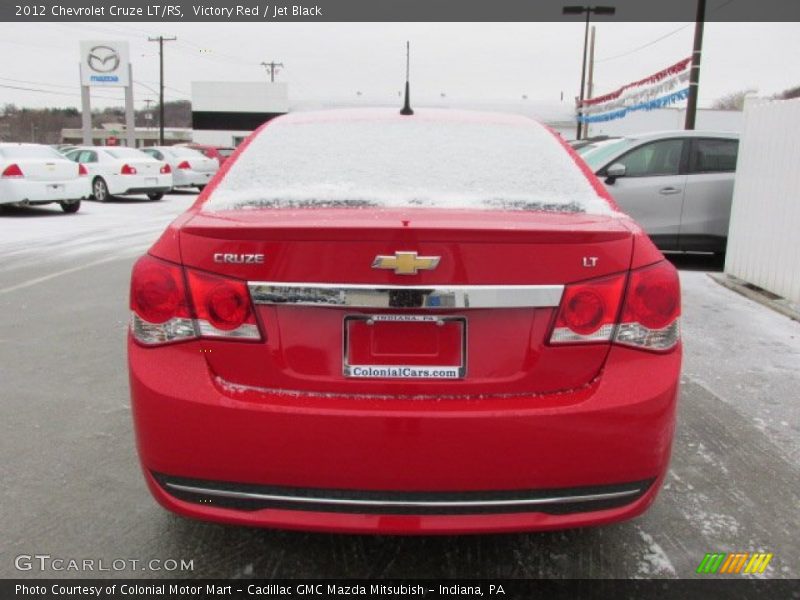 Victory Red / Jet Black 2012 Chevrolet Cruze LT/RS