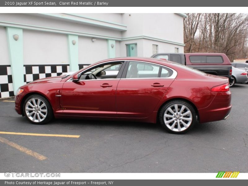  2010 XF Sport Sedan Claret Red Metallic