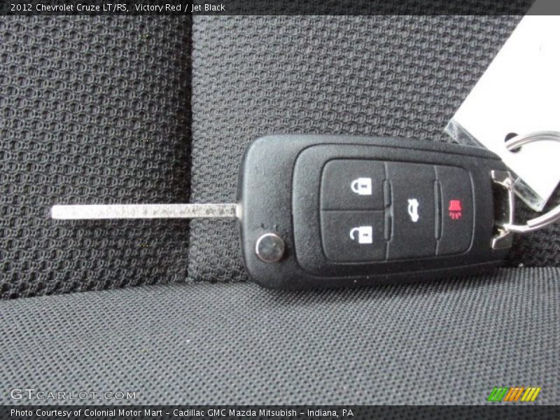Victory Red / Jet Black 2012 Chevrolet Cruze LT/RS