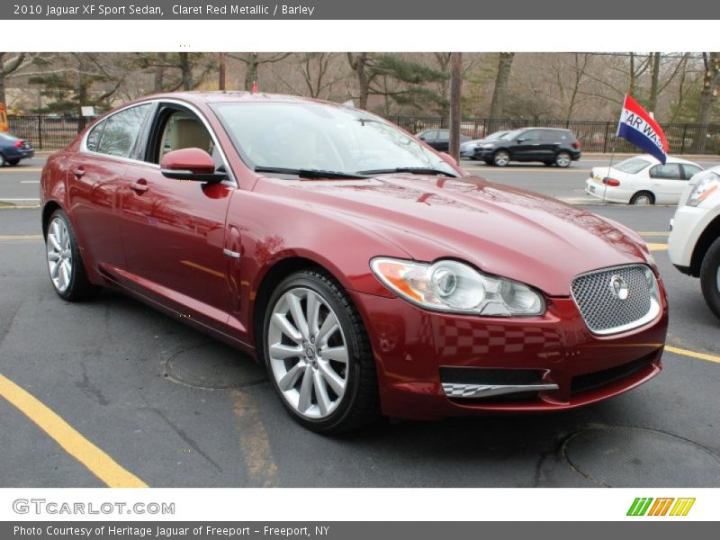 Front 3/4 View of 2010 XF Sport Sedan