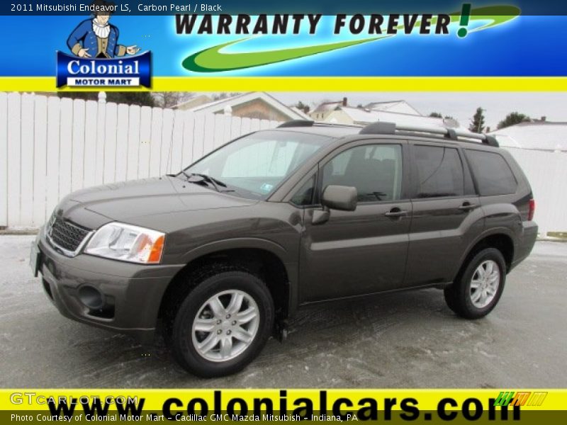 Carbon Pearl / Black 2011 Mitsubishi Endeavor LS