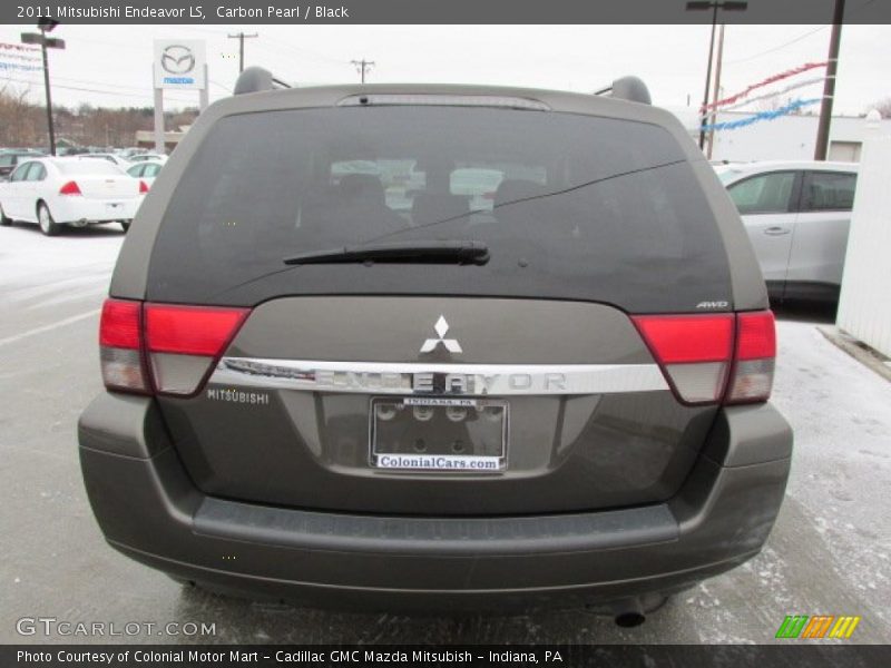 Carbon Pearl / Black 2011 Mitsubishi Endeavor LS