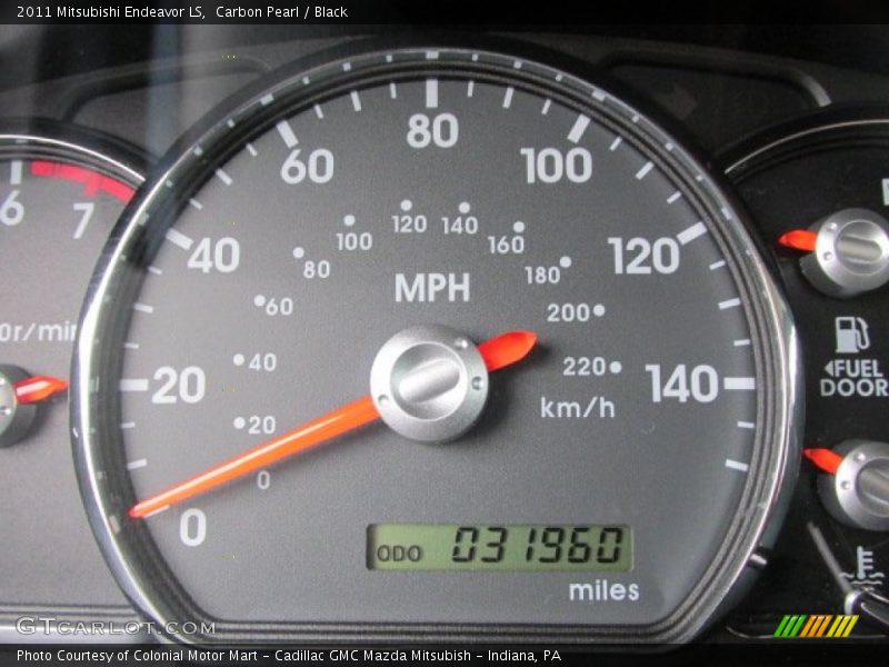 Carbon Pearl / Black 2011 Mitsubishi Endeavor LS