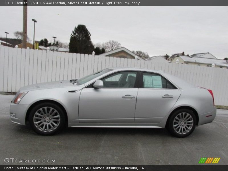  2013 CTS 4 3.6 AWD Sedan Silver Coast Metallic