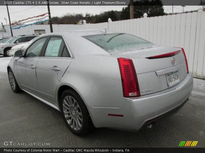 Silver Coast Metallic / Light Titanium/Ebony 2013 Cadillac CTS 4 3.6 AWD Sedan