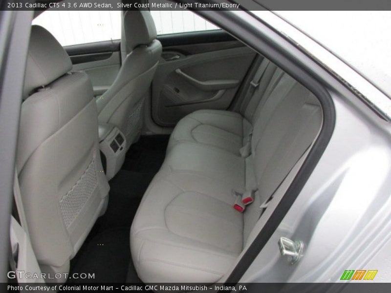 Rear Seat of 2013 CTS 4 3.6 AWD Sedan