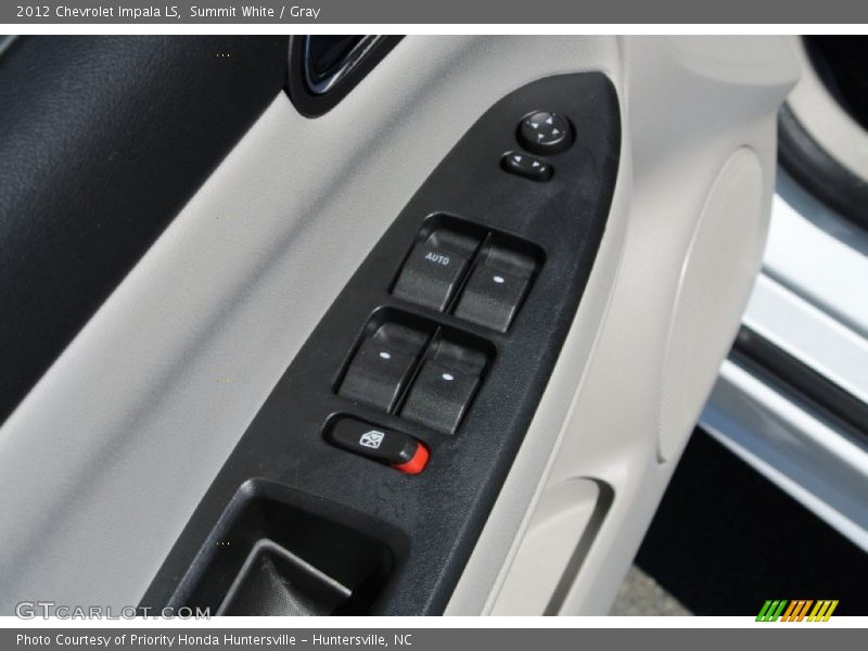 Summit White / Gray 2012 Chevrolet Impala LS