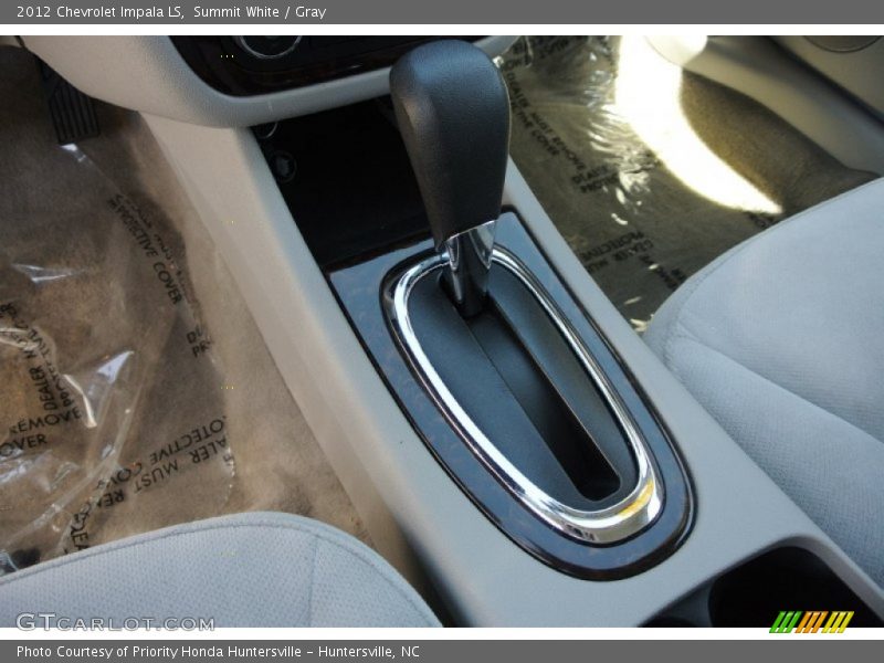Summit White / Gray 2012 Chevrolet Impala LS