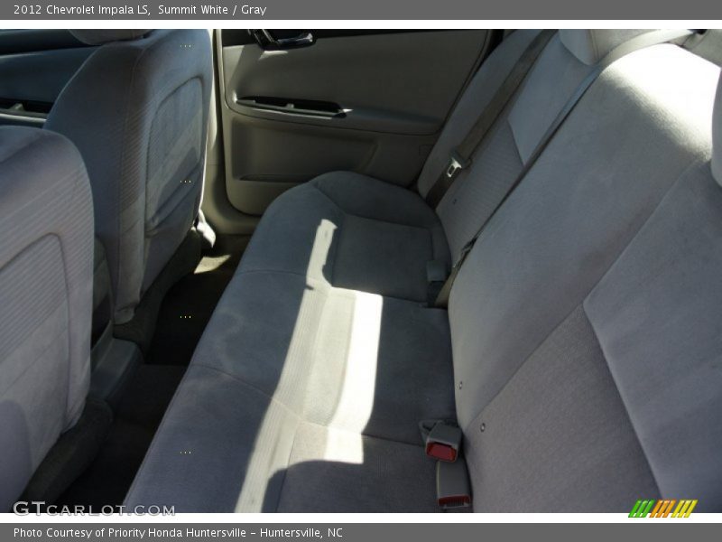 Summit White / Gray 2012 Chevrolet Impala LS