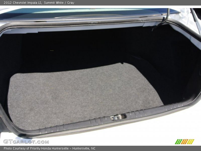 Summit White / Gray 2012 Chevrolet Impala LS