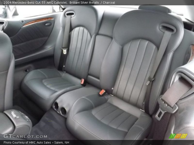 Rear Seat of 2004 CLK 55 AMG Cabriolet