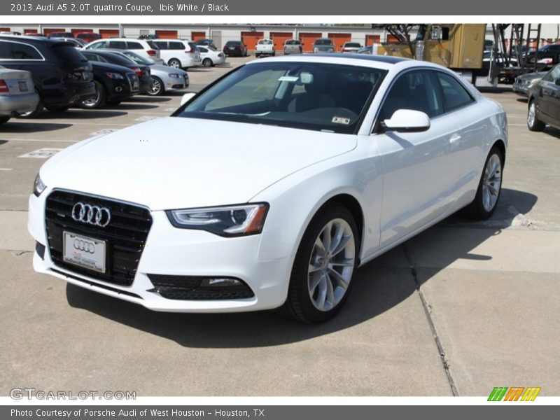 Ibis White / Black 2013 Audi A5 2.0T quattro Coupe