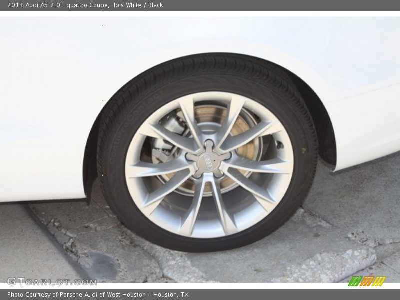 Ibis White / Black 2013 Audi A5 2.0T quattro Coupe
