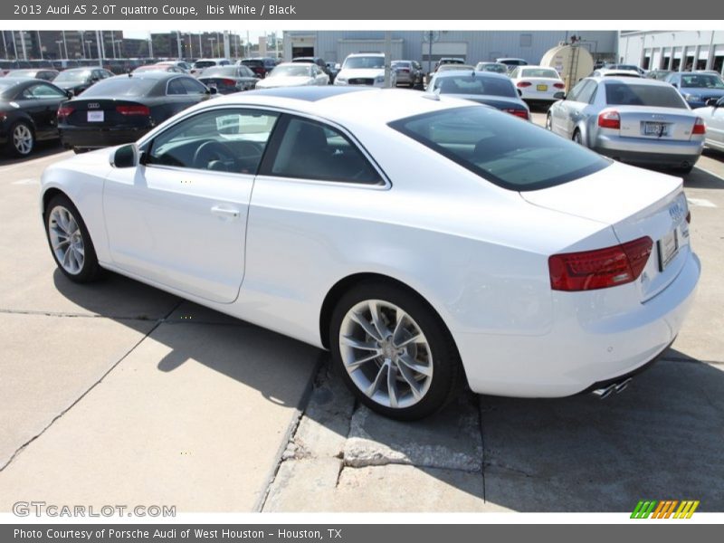 Ibis White / Black 2013 Audi A5 2.0T quattro Coupe