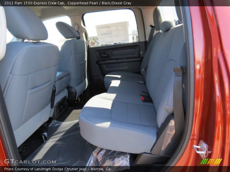 Copperhead Pearl / Black/Diesel Gray 2013 Ram 1500 Express Crew Cab
