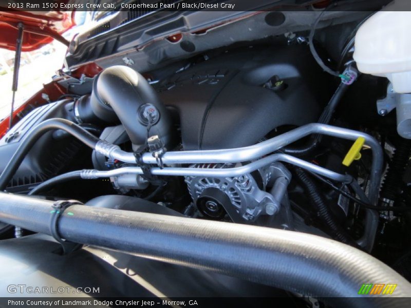 Copperhead Pearl / Black/Diesel Gray 2013 Ram 1500 Express Crew Cab