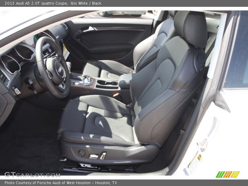 Ibis White / Black 2013 Audi A5 2.0T quattro Coupe