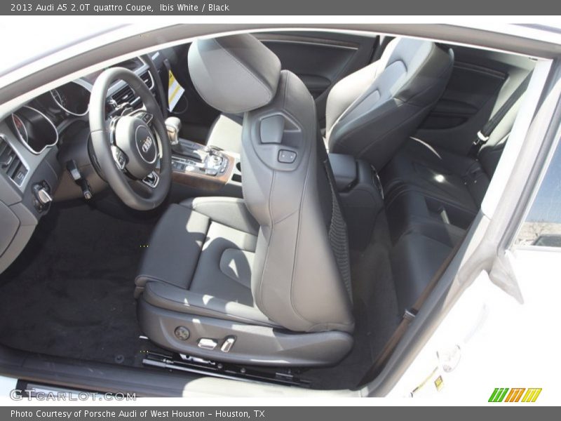 Ibis White / Black 2013 Audi A5 2.0T quattro Coupe