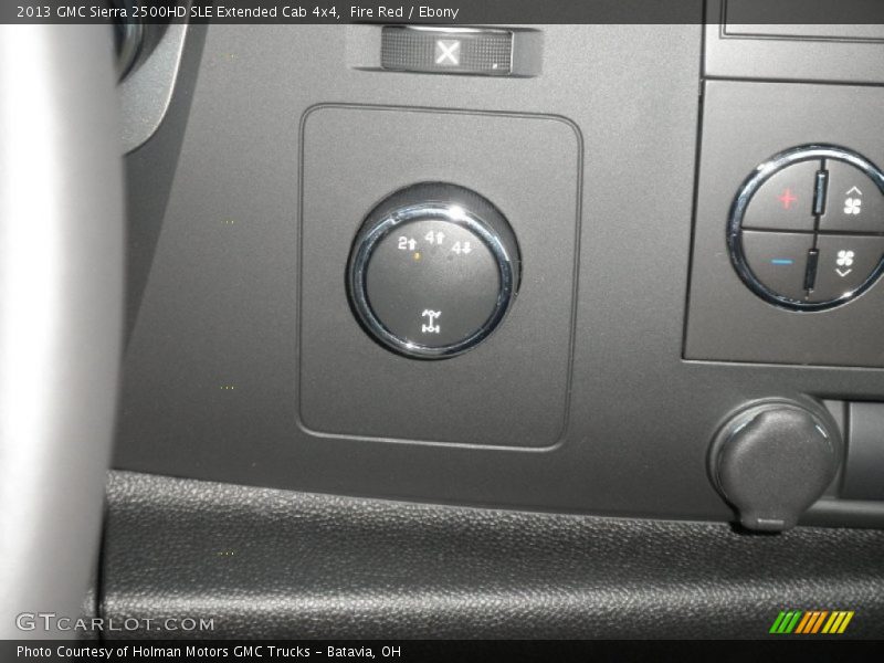 Fire Red / Ebony 2013 GMC Sierra 2500HD SLE Extended Cab 4x4
