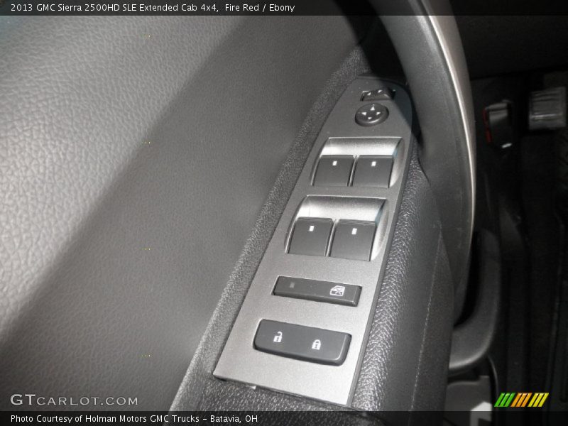 Fire Red / Ebony 2013 GMC Sierra 2500HD SLE Extended Cab 4x4