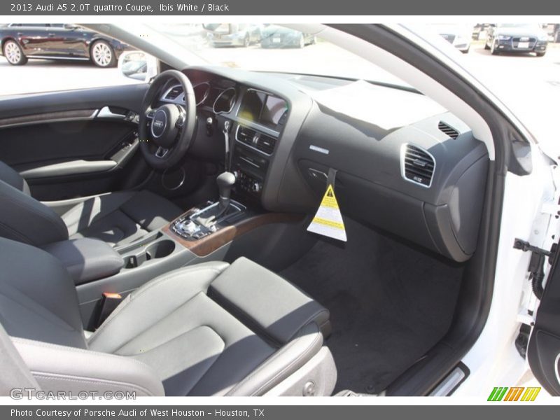 Ibis White / Black 2013 Audi A5 2.0T quattro Coupe