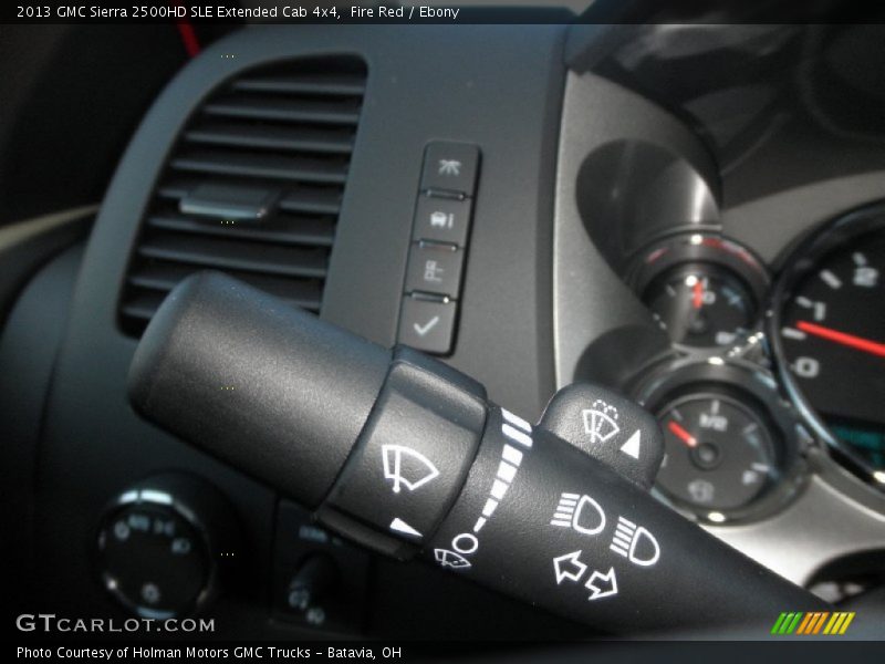 Fire Red / Ebony 2013 GMC Sierra 2500HD SLE Extended Cab 4x4