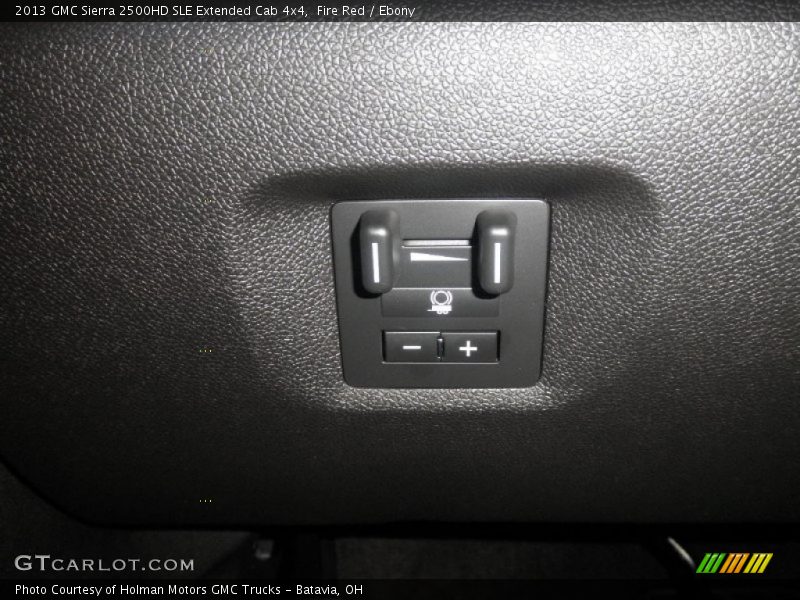 Fire Red / Ebony 2013 GMC Sierra 2500HD SLE Extended Cab 4x4