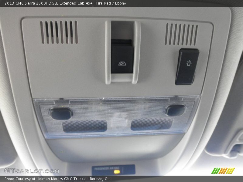 Fire Red / Ebony 2013 GMC Sierra 2500HD SLE Extended Cab 4x4