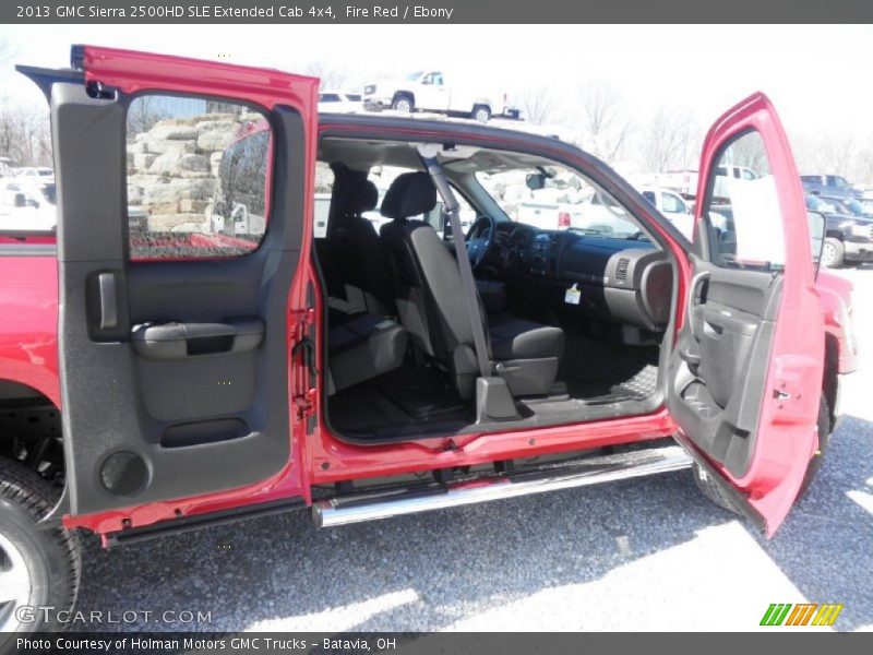 Fire Red / Ebony 2013 GMC Sierra 2500HD SLE Extended Cab 4x4