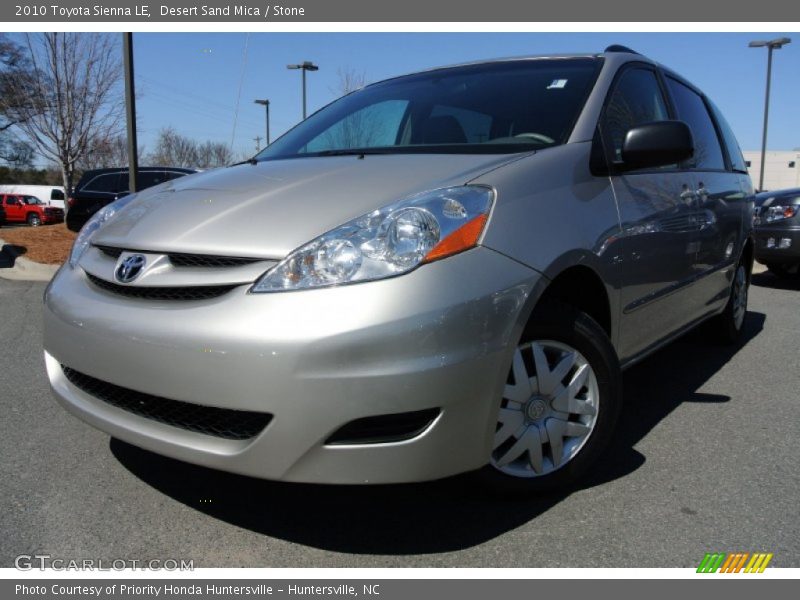 Desert Sand Mica / Stone 2010 Toyota Sienna LE