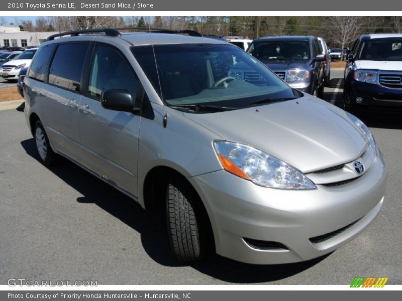 Desert Sand Mica / Stone 2010 Toyota Sienna LE
