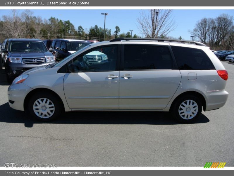 Desert Sand Mica / Stone 2010 Toyota Sienna LE