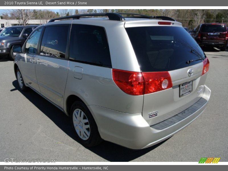 Desert Sand Mica / Stone 2010 Toyota Sienna LE