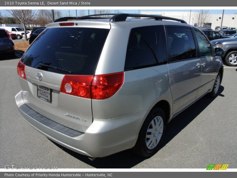 Desert Sand Mica / Stone 2010 Toyota Sienna LE