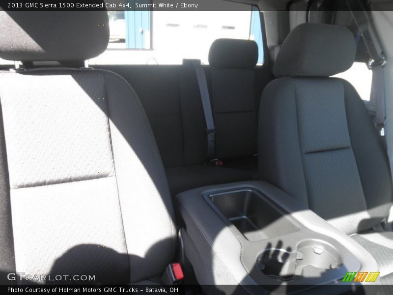 Summit White / Ebony 2013 GMC Sierra 1500 Extended Cab 4x4