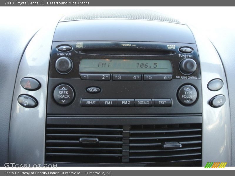 Desert Sand Mica / Stone 2010 Toyota Sienna LE