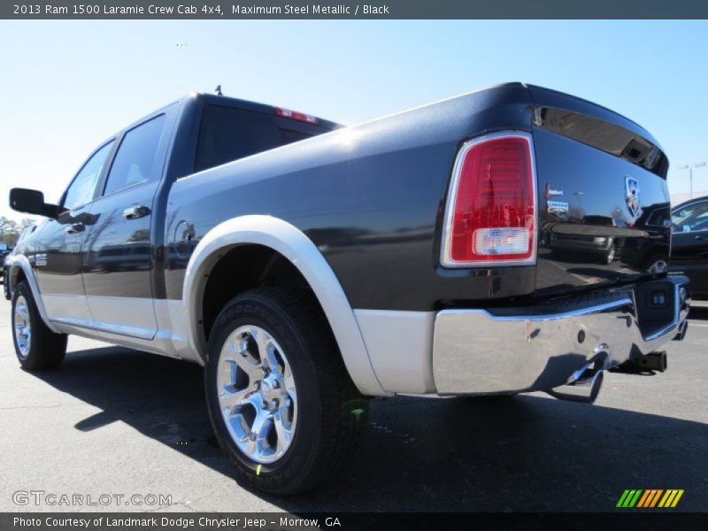 Maximum Steel Metallic / Black 2013 Ram 1500 Laramie Crew Cab 4x4