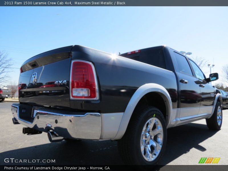 Maximum Steel Metallic / Black 2013 Ram 1500 Laramie Crew Cab 4x4