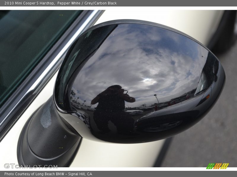 Pepper White / Grey/Carbon Black 2010 Mini Cooper S Hardtop