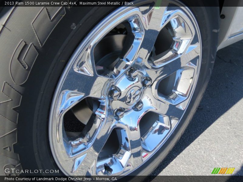 Maximum Steel Metallic / Black 2013 Ram 1500 Laramie Crew Cab 4x4