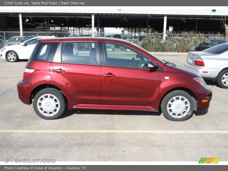 Salsa Red Pearl / Dark Charcoal 2006 Scion xA