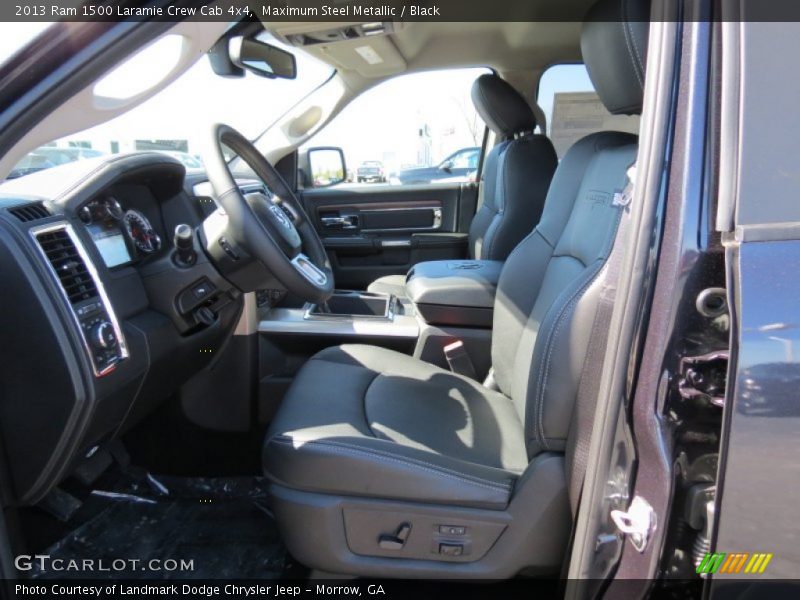  2013 1500 Laramie Crew Cab 4x4 Black Interior