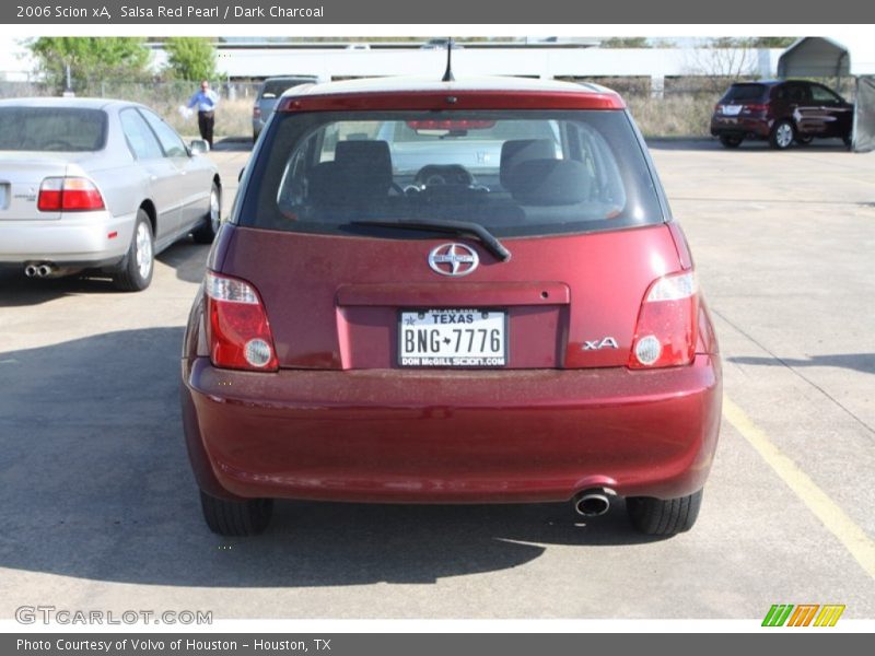 Salsa Red Pearl / Dark Charcoal 2006 Scion xA