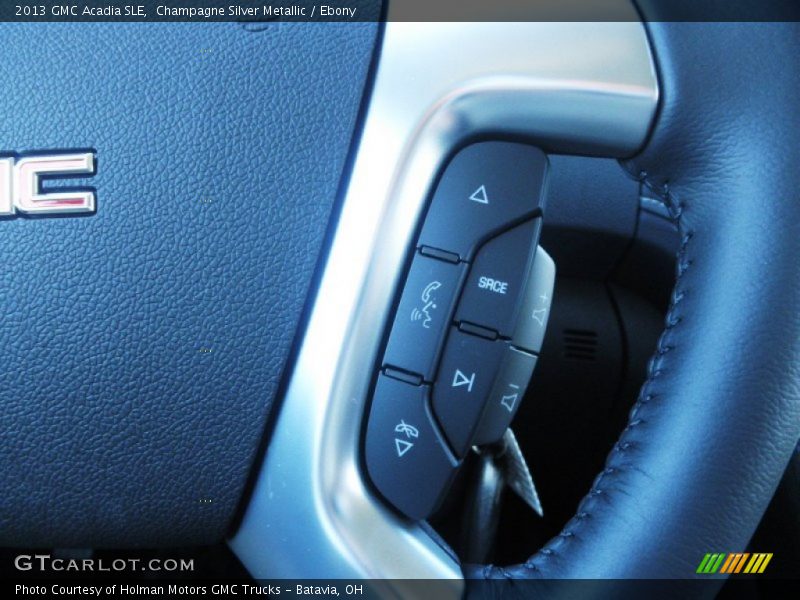 Champagne Silver Metallic / Ebony 2013 GMC Acadia SLE