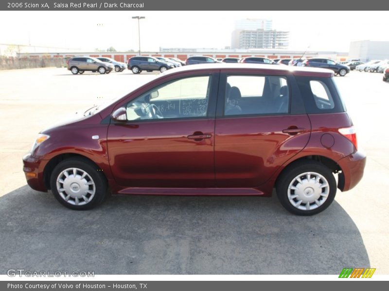 Salsa Red Pearl / Dark Charcoal 2006 Scion xA