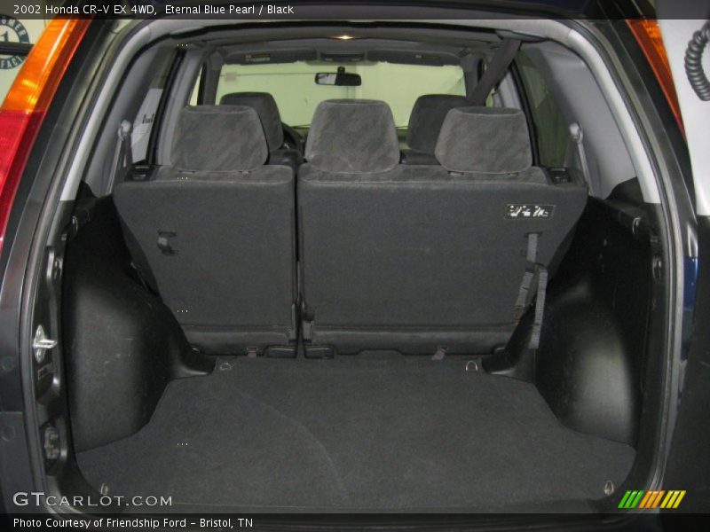 Eternal Blue Pearl / Black 2002 Honda CR-V EX 4WD