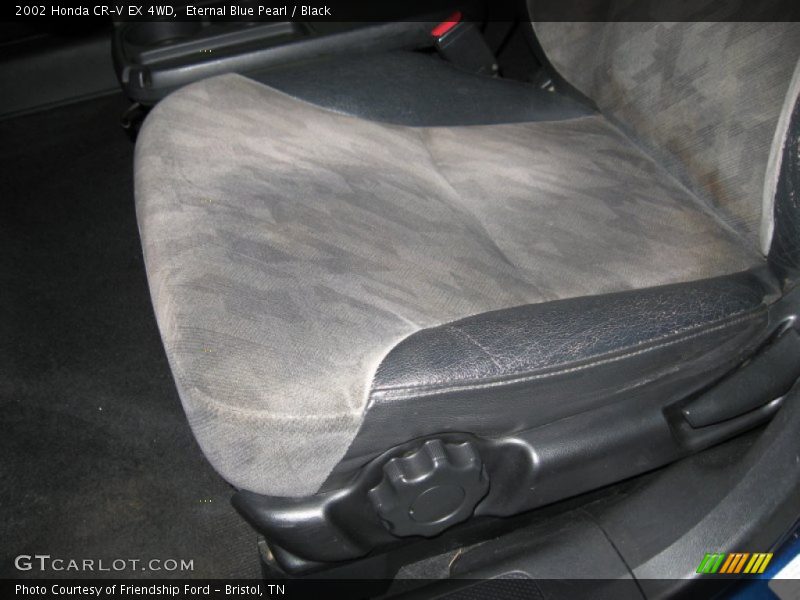 Eternal Blue Pearl / Black 2002 Honda CR-V EX 4WD